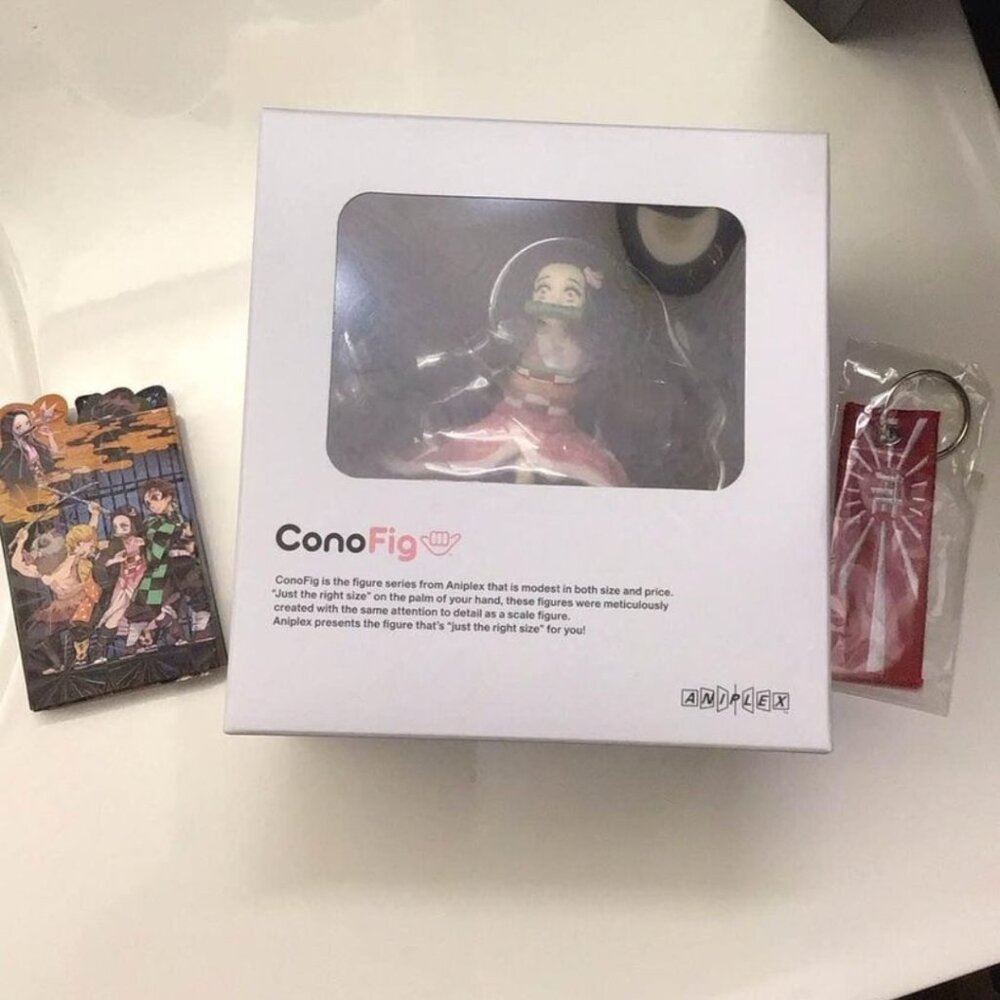 Nezuko - Aniplex Cono Demon Slayer Figure Unopened Box! with two gifts included